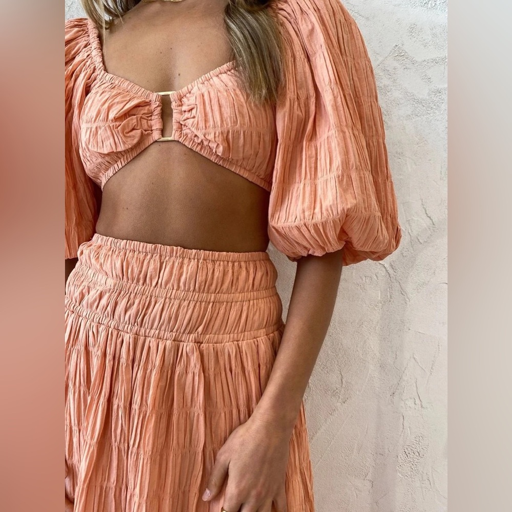 Maxi Skirt and Top Set